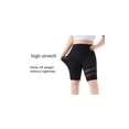 thumbnail image 6 of 2 Pack Biker Yoga Shorts with Pockets for Women,High Waisted Athletic Running Workout Gym Shorts Black+Gray, 6 of 8