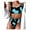 Green, variant on Fesfesfes Swimsuit for Women Women Cow Print Bikini Set Push-Up Brazilian Swimwear Beachwear Swimsuit