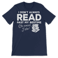 thumbnail image 3 of Book Worm T-Shirt - I always read past bedtime, 3 of 8