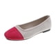 thumbnail image 1 of Zapatos Casuales Planos para las Mujeres Color-Bloque Dedo Redondo Boca Poco Profunda Deslizamiento en Zapatillas de Lienzo Primavera, Zapatos de Lienzo para las Mujeres, 1 of 5