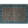 thumbnail image 1 of Ahgly Company Indoor Rectangle Oriental Light Blue Industrial Area Rugs, 7' x 10', 1 of 4