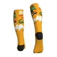 thumbnail image 4 of Compression Socks for Women and Men - Cool Dinosaur Playing Guitar Compression Socks Circulation for Workout, 4 of 8