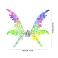 thumbnail image 3 of Alas De Hadas Eléctricas Alas de mariposa iluminadas, alas de hada en movimiento, regalos de disfraces para niños y niñas (A), 3 of 8