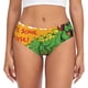 thumbnail image 1 of Fotbe Cool Dinosaur Playing Guitar Calzones Estampados para Mujer – Ropa Interior de Algodón, Cómoda, Suave y Elástica-3X-Large, 1 of 6