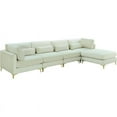 thumbnail image 1 of Meridian Furniture Julia Cream Velvet Modulaire en Coupe, 1 of 5