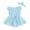 Sky Blue, variant on Bagilaanoe Newborn Baby Girl Summer Rompers Dress Floral Sleeveless Bodysuits + Headband 3M 6M 12M 18M 24M Infant Lace Patchwork A-line Dresses