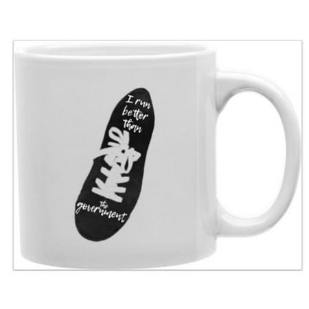 

imaginarium goods MUG-KSA-RUNGOV I Run Better Than the Government Mug