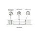 thumbnail image 5 of Repisa Flotante PARA TV DECOMOBIL Blanco Absoluto, 5 of 6