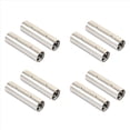 thumbnail image 1 of Adaptador XLR Macho una Macho, XLR de 3 Pines Macho una Acoplador de Conector Macho de 3 Pines, Adaptador de Línea de Micrófono - Paquete de 8, 1 of 5