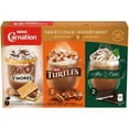 thumbnail image 2 of Carnation Hot Chocolate Variety Pack 175g (6.2 oz) | Aero, Turtles & After Eight Sachets 7-Count, 2 of 4