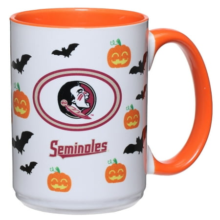 Florida State Seminoles Mug - Florida State Seminoles 15oz. Inner Color Orange Halloween Mug - No Size