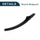 thumbnail image 4 of Guardabarros delantero para bicicleta de carretera MTB Unique Bargains 16.14" flexible con tapón, guardabarros negro con junta antideslizante 1 juego, 4 of 6