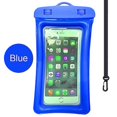 thumbnail image 1 of Compatible Blue Aplicar a Ip68 Funda universal impermeable para teléfono Bolsa a prueba de agua Funda para nadar Compatible con Iphone 13 12 11 Pro Max X Xs Samsung S22 Ultra Xiao, 1 of 5