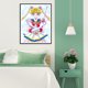 thumbnail image 1 of Cuadros Decorativos Kit de pintura por números DIY Girl Warrior Oil Art Picture Craft Wall Decor (H1770) DQrwqpou embutido en tela, 1 of 8