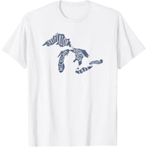 Great Lakes Graphic T-Shirt