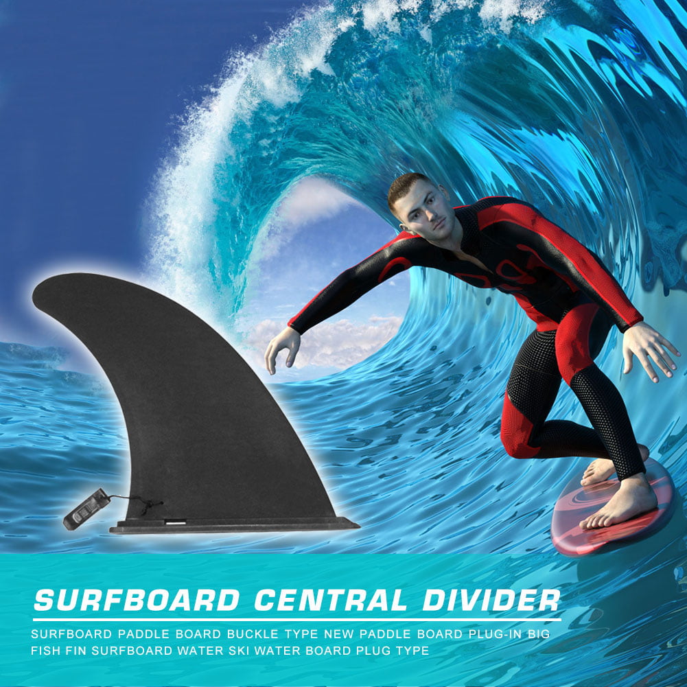 Slide-in Nylon Surfboard Central Fin Surf Plate Paddle Board Center Fin 