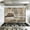 Color 2, variant on Kitchen Backsplash Peel and Stick Wall Murals Floral Farmhouse Vintage Flowers Basket Rustic Wood Removable Mural 35.4"W x 23.6"H, Oil Proof Vinyl Wallpaper for Fireplace & Behind Stove