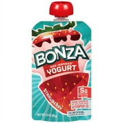 Bonza Strawberry One-Handed Yogurt, 3.5 oz
