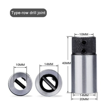 

Woodworking Drill Row Cross Sleeve Clamp Drill Base Drilling Rig Collet Chuck