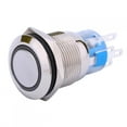 thumbnail image 3 of 12V 19MM Mental Auto Momentary Push Button Switch, Latching Push Button Switch, For Boat Marine, 3 of 8