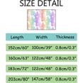 thumbnail image 3 of Crawling Indoor Carpet Play Mat Unicorn Coloful Rainbow for Living Room Bedroom Educational Nursery Floor Mat Area Rugs 60x39inch, 3 of 6