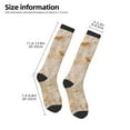 thumbnail image 2 of Logiee Tortilla Print Gift Stocking Stuffers,Adult Stockings,Novelty Socks,Funny Socks Birthday Running Walking Sleeping, 2 of 6