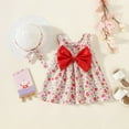 thumbnail image 4 of Robes Filles, Robe Princesse Nœud Chandail Robes Bébé Robe Princesse Lumineuse Robe Automne Vêtements Fille Tout-Petit, 4 of 8