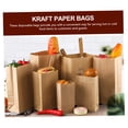 thumbnail image 4 of OUNONA 100Pcs Paper Food Bags for Restaurant Owners Oil Resistant, 4 of 8