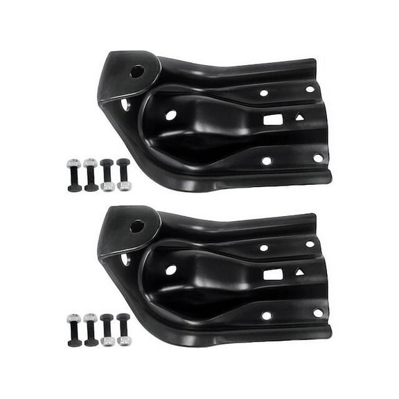 Rear Rearward Leaf Spring Hanger Set - Compatible with 1988 - 2000 Chevy K3500 1989 1990 1991 1992 1993 1994 1995 1996 1997 1998 1999