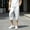 Gray, variant on Men's Long Athletic Shorts 13'' Quick Dry Workout Running Capri Pants Loose Fit Lightweight Sports Gym Basketball Shorts with Pockets Gray