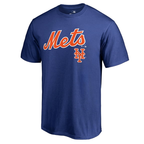 Men's Royal New York Mets Team Lockup T-Shirt