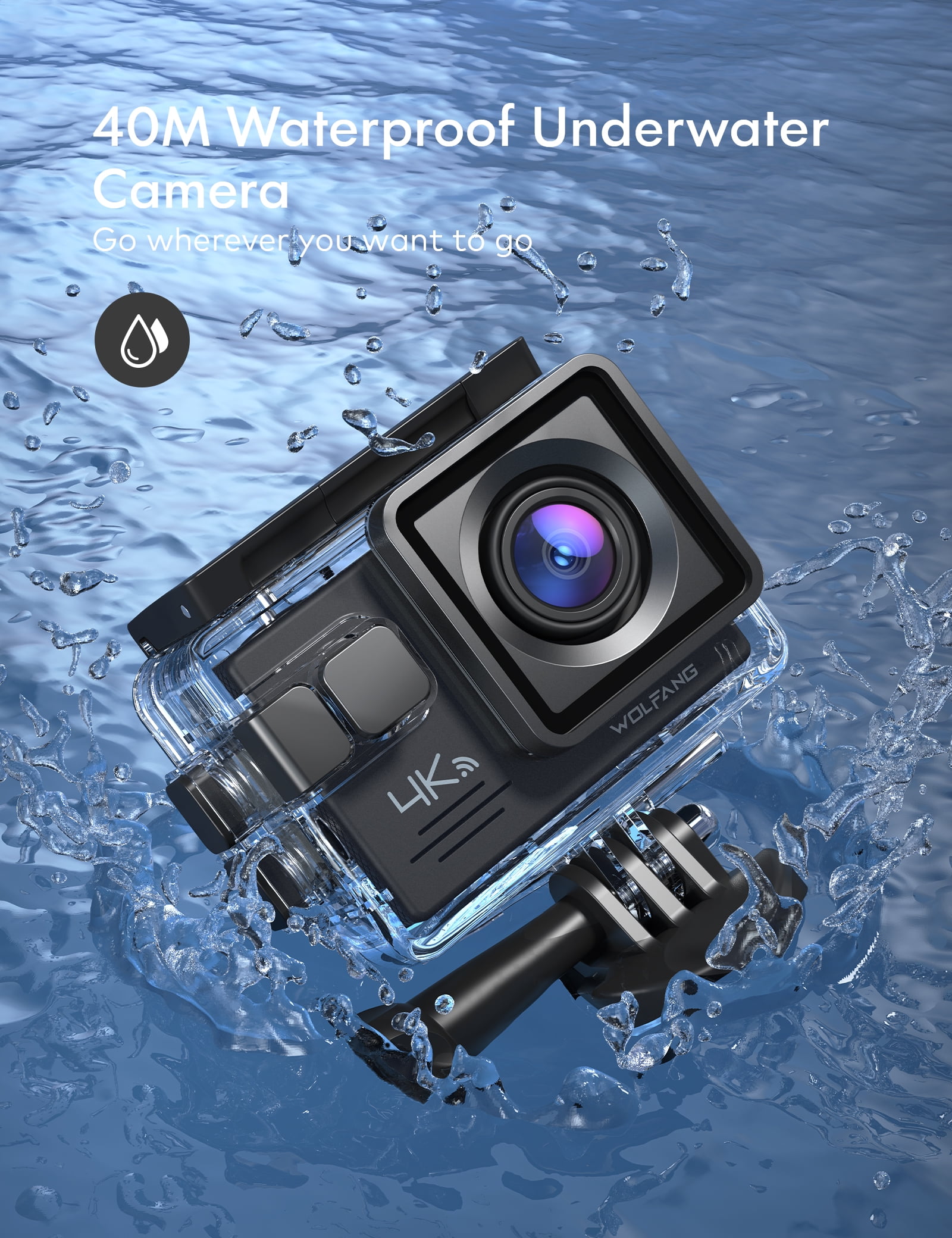 Victure AC800 4K Action Camera with 4X Zoom and Jamaica Ubuy