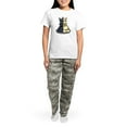 thumbnail image 4 of CafePress - Black Wheaten Scottie Pajamas - Women's Short Sleeve Print T-Shirt and Pants Light Cotton Pajama Set, 4 of 7