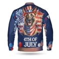 thumbnail image 2 of Patriotic Belgian Malinois Celebrates 4th of July All Over Print 3D Baseball Jacket Sheepdog Dog Lover Gifts Bomber Jacket Softball - 02009, 2 of 6