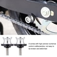 thumbnail image 2 of CIMAXIC Aluminum Alloy Motorbike Lifting Screw Plated Silver Durable Frame Screw for Motorcycle, 2 of 6
