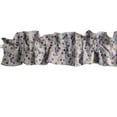 thumbnail image 4 of Small Flowers Allover Print Cotton Curtain Sleeve Topper Window Treatment, 4 of 6