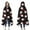 Black Christmas Santa, variant on Wearable Blanket,Gray Christmas Cardinal Bird Pattern Hooded Wearable Flannel Blanket for Adults & Teens,Winter Poncho Shawl Wrap Cape Cozy Anti-Pill,60"x80"
