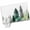 White, variant on Green Pine Tree Bathroom Rug Washable 2x3 Entryway Rug Non Slip Farmhouse Nature Forest Landscape Front Door Mat Low Pile Indoor Doormat Throw Floor Carpet for Kitchen Bedroom Entrance