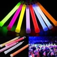 thumbnail image 6 of Premium Colorful Plastic 15cm Party Decoration DIY Magic Stick Fluorescence Stick Glow in Dark Glow Sticks Emergency Neon Sticks YELLOW, 6 of 8