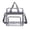 Z-09Black, variant on BNNG Clear Bag Stadium Approved, Clear Beach Lunch Bag for Work Sports Festival - 2 Handles, Adjustable Strap, Zipper Closure, Clear Transparent Lunch Bags For Men And Women