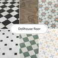 thumbnail image 2 of Aizulhomey Dollhouse ABS Double-Sided Color Floor Tiles BJD Blyth OB11 Lol Doll Room Accessories Mouse House Furniture KitchenChina Gao Jinjia LED, 2 of 2