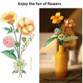 thumbnail image 2 of Juego de Construccion Ziyostar 1658 Mini Ramo de Flores Coleccion Botanica 456 Piezas, 2 of 5