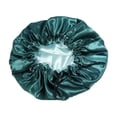 thumbnail image 1 of Dos rasos de seda reversibles con cordón ajustable y doble capa, 1 of 5