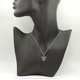 thumbnail image 3 of Flower Necklace for Women Cubic Zircons Necklace (type 3), 3 of 4