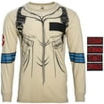 thumbnail image 2 of Ghostbusters Costume T-Shirt with Four Interchangeable Name Patches Halloween Cosplay Multicolor, 2 of 7