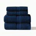 thumbnail image 1 of Mainstays 4pk Bundle Set - 2 Hand Towels, 2 Bath Towels, 1 of 8