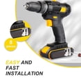 thumbnail image 5 of Newway 8pcs Belt Clip for Ryobi and Ridgid 18 Volt Tools - Belt Hook with Screw Included_Special Gift, 5 of 5