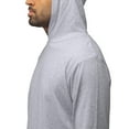 thumbnail image 4 of X RAY JEANS Mens Long Sleeve Hooded T-Shirt, Cloud Grey, XL, 4 of 6
