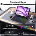 thumbnail image 4 of Funda con teclado BORIYUAN Magic para iPad Air 13 y iPad Pro 12.9, 4 of 8