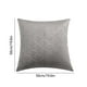 thumbnail image 3 of Funda de cojín de terciopelo con relieve de doble cara, 50 x 50 cm, suave y transpirable, de poliéster | Funda de cojín reversible con estampado para sofá cama, decoración del hogar, 3 of 5